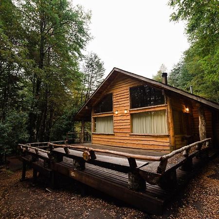 Huilo Huilo Cabañas del Bosque Puerto Fuy Exterior foto