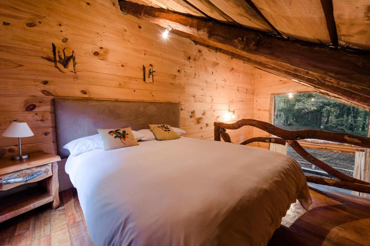 Huilo Huilo Cabañas del Bosque Puerto Fuy Habitación foto