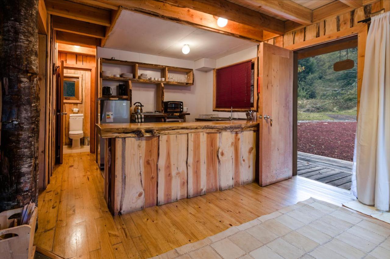 Huilo Huilo Cabañas del Bosque Puerto Fuy Exterior foto