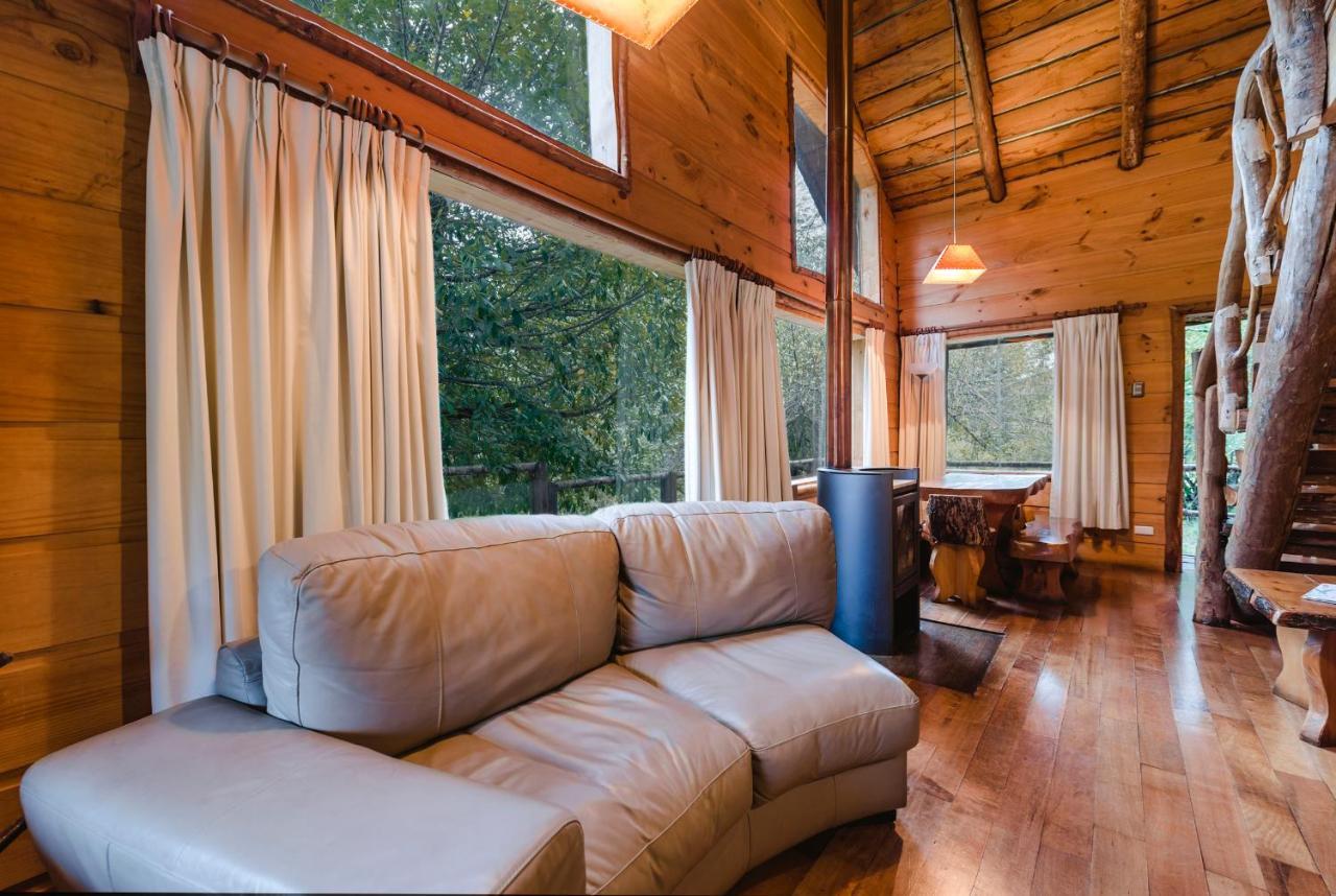 Huilo Huilo Cabañas del Bosque Puerto Fuy Habitación foto
